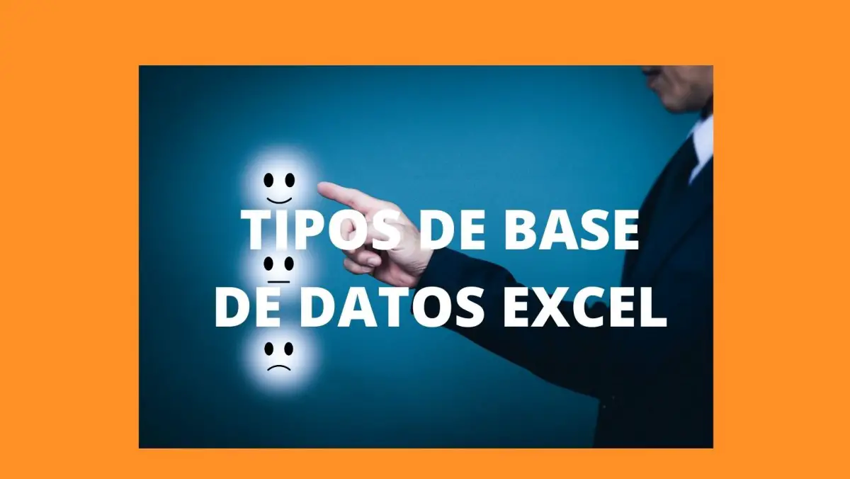 TIPOS BASE DE DATOS EXCEL